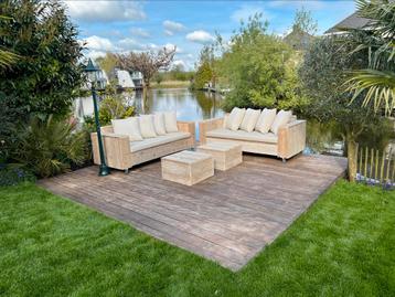 Loungeset kussens loungebank kussens tuinbank kussens op maa beschikbaar voor biedingen