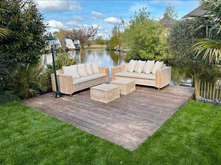 Loungeset kussens loungebank kussens tuinbank kussens opmaat, Tuin en Terras, Tuinmeubel-accessoires, Nieuw, Ophalen of Verzenden