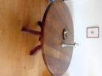 Ronde kloostertafel eiken, Huis en Inrichting, Ophalen, Vijf personen of meer, 100 tot 150 cm, 100 tot 150 cm