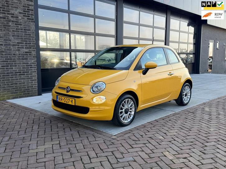 Fiat 500 1.2 Popstar | Navi | DAB+ | Cruise | Airco |, Auto's, Fiat, Bedrijf, Te koop, ABS, Airbags, Airconditioning, Bluetooth