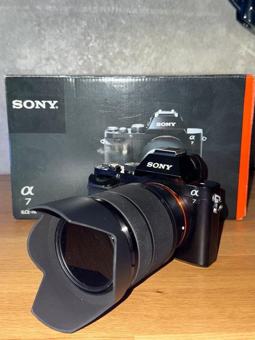 Sony A7 mark 1 28-70 Lens, Audio, Tv en Foto, Fotocamera's Digitaal, Zo goed als nieuw, Sony, Ophalen of Verzenden