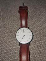 Daniel Wellington horloge - Nieuwe batterij!, Sieraden, Tassen en Uiterlijk, Horloges | Heren, Leer, Staal, Polshorloge, Zo goed als nieuw