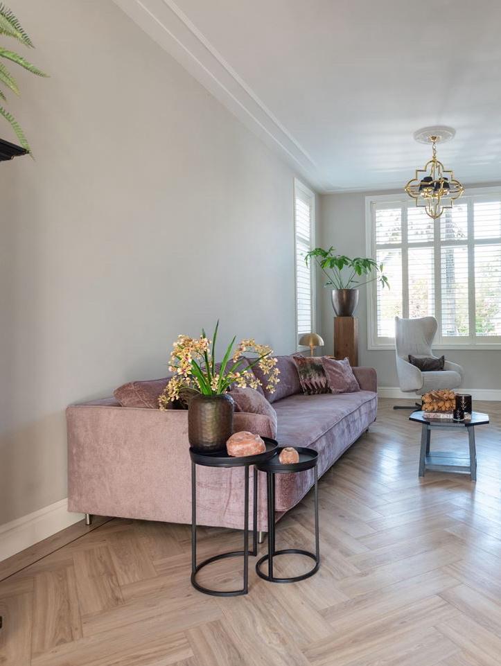 Comfortabele Bank - Professioneel Gereinigd!, Huis en Inrichting, Banken | Bankstellen, Zo goed als nieuw, Rechte bank, Vierpersoons of meer