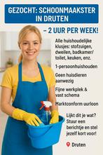 Schoonmaakster gezocht Druten 2 uur per week, Vacatures, Vacatures | Schoonmaak en Facilitaire diensten, Overige vormen