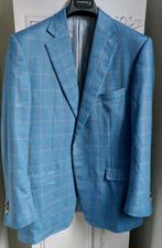 Ermenegildo Zegna Roma maatcolbert 100% wol maat +/-54, Maat 52/54 (L), Ermenegildo Zegna, Blauw, Ophalen of Verzenden
