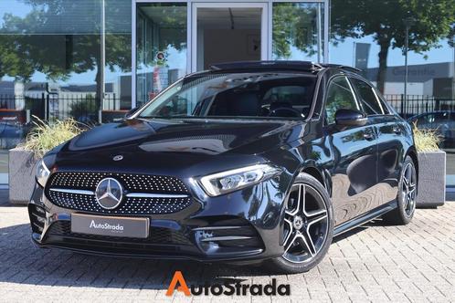 Mercedes A-Klasse Limousine A 180 AMG-Line 136pk | Pano | Sf, Auto's, Mercedes-Benz, Bedrijf, Te koop, A-Klasse, ABS, Achteruitrijcamera