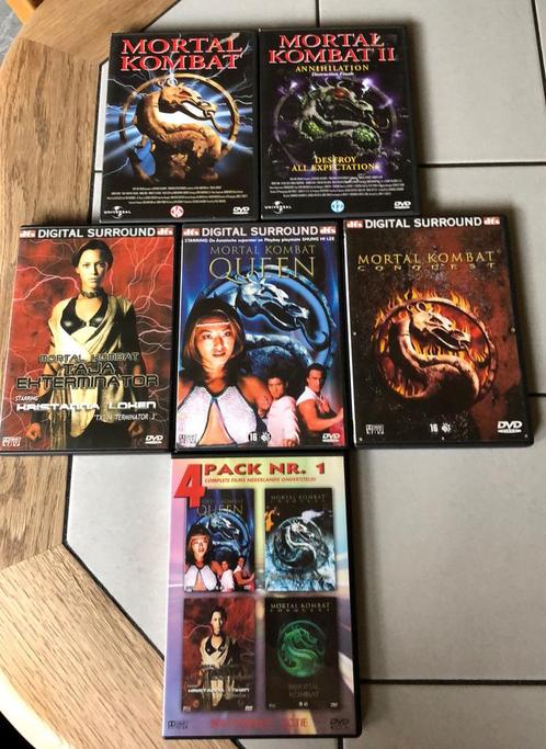 Diverse Mortal Kombat dvd’s, Cd's en Dvd's, Dvd's | Actie, Zo goed als nieuw, Actie, Vanaf 12 jaar, Ophalen of Verzenden