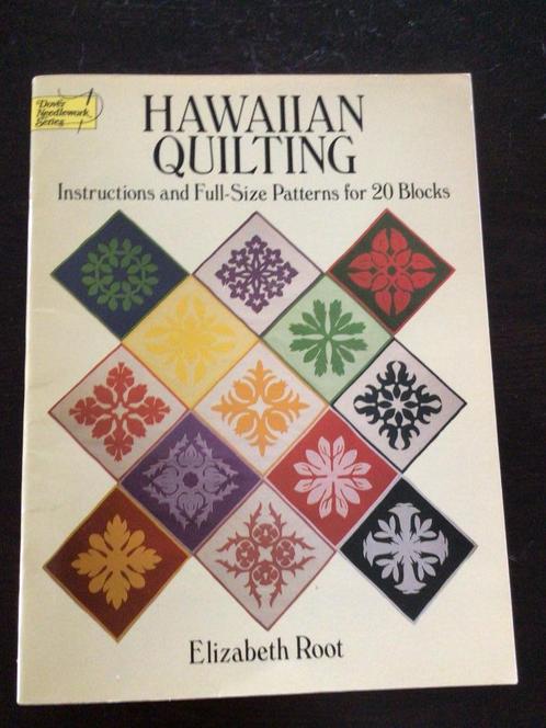 Hawaiian Quilting Instructions and full-Size Patterns, Boeken, Hobby en Vrije tijd, Zo goed als nieuw, Borduren en Naaien, Ophalen of Verzenden