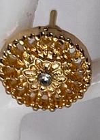 APARTE MOOIE GOUDKLEURIGE RONDE OORBELLEN, Sieraden, Tassen en Uiterlijk, Oorbellen, Overige materialen, Nieuw, Ophalen of Verzenden