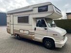 Fiat Ducato 280 Dethleffs alkoof camper 2.5D 75PK, Caravans en Kamperen, Chemisch toilet, Reservewiel, Fiat, Dethleffs