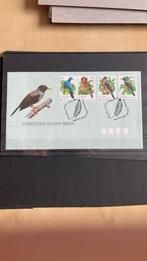 Kerst eiland FDC Vogels Duif uil/3554 A, Ophalen of Verzenden