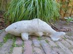 koi karper , tuinbeeld , kado, Tuin en Terras, Tuinbeelden, Dierenbeeld, Steen, Ophalen of Verzenden, Atw