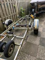 Trailer frame zonder onder stel ( as ), Watersport en Boten, Minder dan 1500 kg, Gebruikt, Kantelbaar, Overige typen