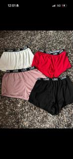 Dames Shorts met 'Love' Band - Diverse Kleuren, Kleding | Dames, Ondergoed en Lingerie, Ophalen of Verzenden, Wit, Broekje of Short