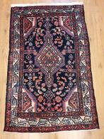Vintage handgeknoopt perzisch tapijt hamadan 153x95, Huis en Inrichting, Stoffering | Tapijten en Kleden, Info@SlatsAntiek.nl