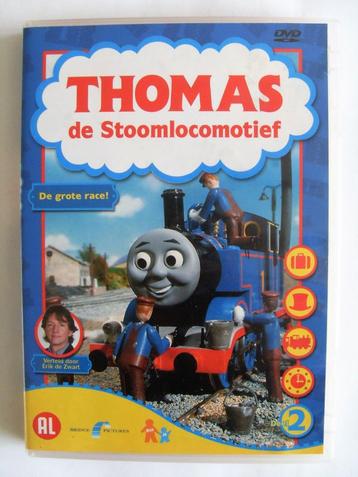 Thomas de stoomlocomotief - De Grote race (originele dvd)  beschikbaar voor biedingen