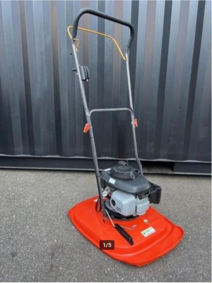 Flymo Zweefmaaier, Tuin en Terras, Grasmaaiers, Gebruikt, Benzine-grasmaaier, 50 cm of meer, Zweefmaaier, Ophalen