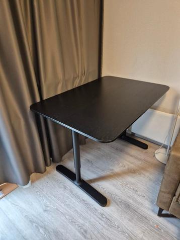 IKEA BEKANT Bureau Zwart 120x80 cm