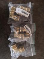 Bonfix kniekoppeling 15mm knel 5 stuks rechte koppeling, Minder dan 30 cm, Overige typen, Nieuw, Minder dan 60 cm