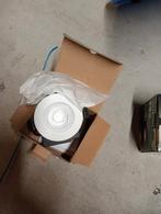 3 witte led plafond spots 230v, Huis en Inrichting, Lampen | Spots, Metaal of Aluminium, Ophalen of Verzenden, Zo goed als nieuw