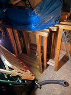 Houten schragen, Ophalen of Verzenden, Gebruikt