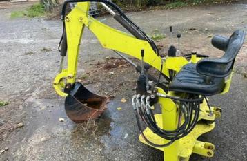 Retro 3 Puntos Mini Graafmachine aanbouwdeel beschikbaar voor biedingen