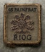 Embleem 45 Painfbat RIOG, Ophalen, Landmacht, Nederland, Embleem of Badge