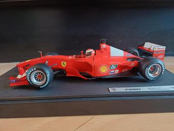 Hotwheels F1 1:18 '01 - Ferrari F2001 Schumacher beschikbaar voor biedingen