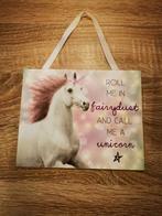 Eenhoorn Decoratie Plankje - Roll Me in Fairydust, Ophalen of Verzenden, Zo goed als nieuw
