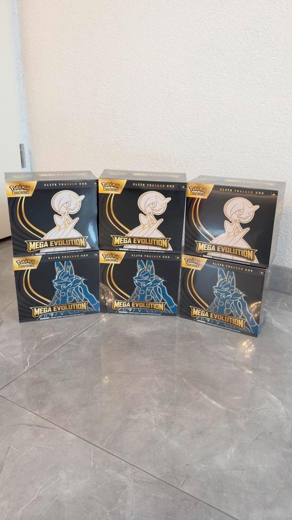 Pokemon Mega Evolution Gardevoir & Lucario Elite Trainer Box, Hobby en Vrije tijd, Verzamelkaartspellen | Pokémon, Nieuw, Boosterbox