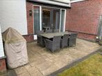 GRATIS afhalen: +~50 m2 terras tegels, Tuin en Terras, Tegels en Klinkers, Ophalen, Gebruikt, 10 m² of meer, Beton
