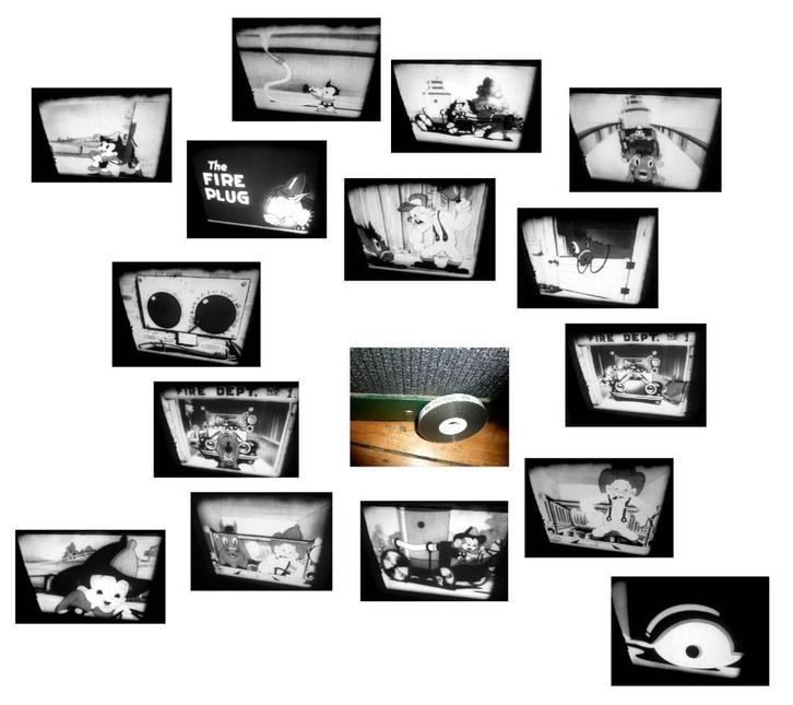 16mm film Cartoon Scrappy The Fire Plug - silent - 1937, Audio, Tv en Foto, Filmrollen, 16mm film, Ophalen of Verzenden