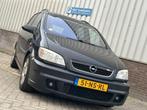 Opel Zafira 2.0 Turbo Opc 7 persoons leder trekhaak airco, Voorwielaandrijving, 1998 cc, 1440 kg, Zwart