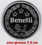 BENELLI logo Patch zwart voor Leoncino TRK TNT 502 702 800, Motoren, Verzenden, Nieuw