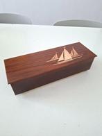 mid-century blik zeilboten vintage jaren 60, retro design, Verzamelen, Blikken, Ophalen of Verzenden, Gebruikt, Overige, Overige merken