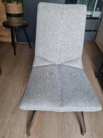 Eetkamer stoelen 2x   XOOON, Ophalen, Twee, Zo goed als nieuw, Stof