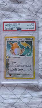 Raichu #15 holon phantoms psa 10, Ophalen of Verzenden, Zo goed als nieuw