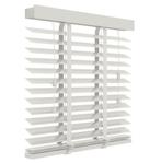 2 x Decosol 944 jaloezie horizontaal hout wit 100x180cm, Ophalen, Zo goed als nieuw, Wit, 150 tot 200 cm