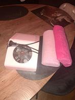 Nagel afzuiging en kussentjes, Ophalen of Verzenden, Gebruikt, Handen en Nagels