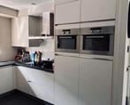 GREEPLOOS MODERNE HOEKKEUKEN 2,75M X 3,48M, Huis en Inrichting, Keuken | Complete keukens, Ophalen, Wit, Hoekkeuken, Graniet of Steen