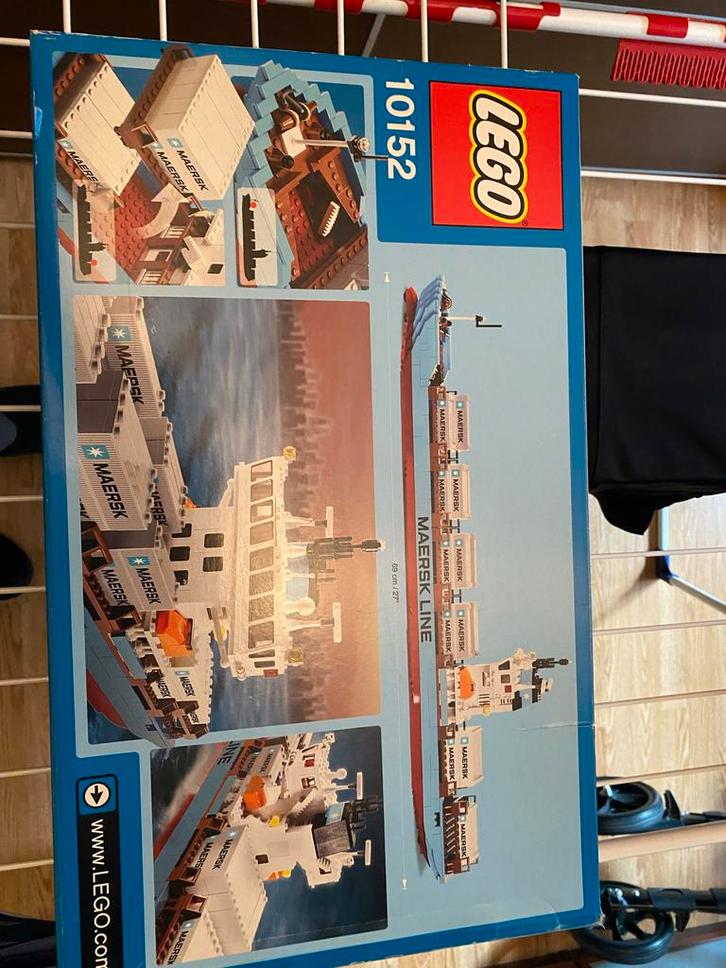 Lego Containerschip Maersk 10152 - Nieuw in Doos!, Kinderen en Baby's, Speelgoed | Duplo en Lego, Nieuw, Lego, Complete set, Ophalen of Verzenden