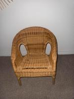 Rieten rotan kinderstoel fauteuil, Ophalen of Verzenden, Zo goed als nieuw, Stoel(en)