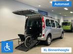 Renault Kangoo Rolstoelauto Automaat XXL-Ombouw 150cm, Auto's, Renault, Stof, Gebruikt, Zwart, Bedrijf