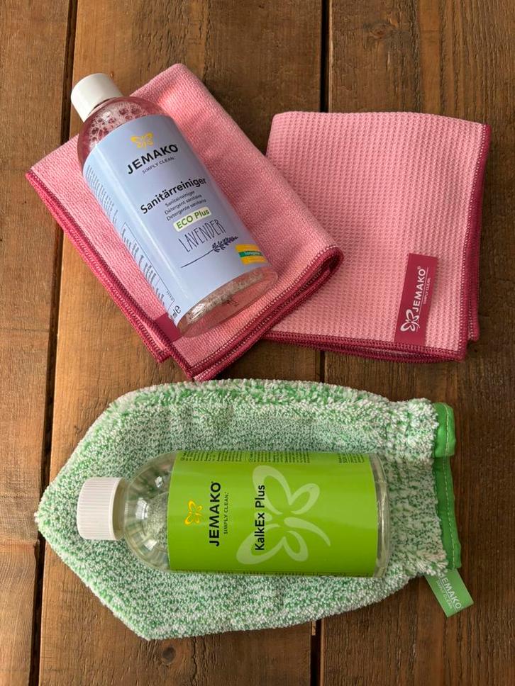 Jemako sanitair set, Huis en Inrichting, Schoonmaakartikelen, Ophalen of Verzenden