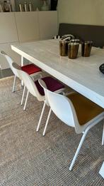 3 Stoelen zuiver back to gym Loods5 vt wonen, Ophalen, Gebruikt, Drie, Wit