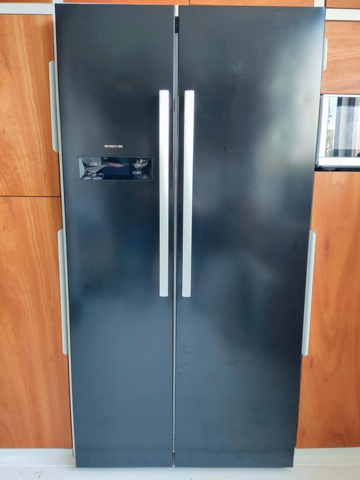 Amerikaanse koelkast - Inventum AB010 + GARANTIE, Witgoed en Apparatuur, Koelkasten en IJskasten, Gebruikt, Met aparte vriezer