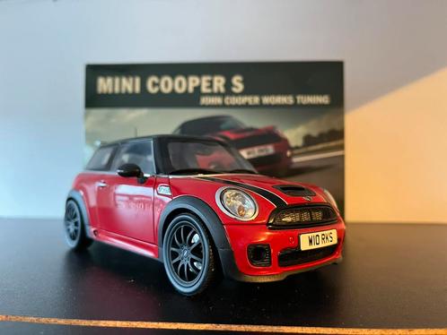 Kyosho MINI COOPER S JOHN WORKS 211CV 2008 Rood, Hobby en Vrije tijd, Modelauto's | 1:18, Zo goed als nieuw, Auto, Kyosho, Ophalen of Verzenden