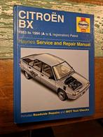 Haynes Service and repair manual Citroen BX, Ophalen of Verzenden, Zo goed als nieuw, Haynes, Citroën