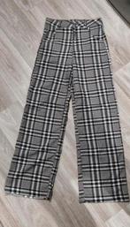 ONLY checkered gray pants, Kleding | Dames, Broeken en Pantalons, Grijs, Lang, Maat 38/40 (M), Zo goed als nieuw