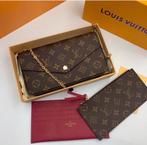 Louise Vuitton Monogram Pochette Felicie, Ophalen of Verzenden, Nieuw, Bruin